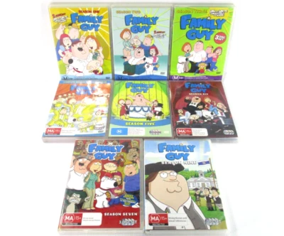 Family Guy Bundle Seasons 1 2 3 4 5 6 7 9 Boxset DVDs M PAL R4 20th C Fox Tested - Image 1 of 4
