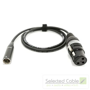 75cm Mini XLR (m) auf XLR (w) REAN Audioadapter Mikrofonkabel Blackmagic Kabel  - Bild 1 von 6