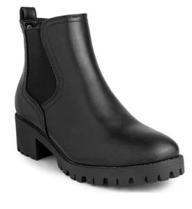 Sugar Women's Black Kelce Ankle Boots New 10m - Picture 1 of 9