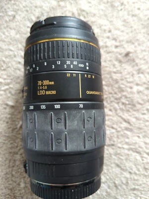 Quantaray Tech 10 NF AF 70-300mm LENS 1:4-5.6D LDO Macro Auto Focus - Image 1 of 4