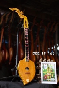 Guitarra Phin Thai Lao Isarn Acústico Instrumento Musical Tradicional Bolso Maravilloso - Imagen 1 de 6