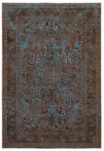Vintage Hand-Knotted 116 1/8x79 7/8in-Orient, Modern, Carpet, Rug, - Picture 1 of 15