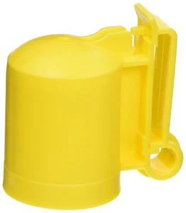 Zareba ITCPY-Z T-Post Safety Cap and Insulator, 10 per Bag Yelllow 10 Pack - Picture 1 of 4