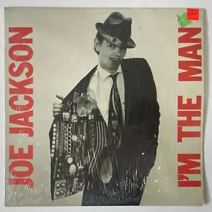 Joe Jackson I'm The Man 1979 ORIGINAL Vinyl LP A&M IN SHRINK with lyric sleeve - Picture 1 of 6