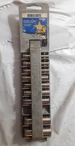 Craftsman 9-Pc 1/4" Drive 6-Point Deep Metric Socket Set 4-13MM 34436 *NO 11 mm - Foto 1 di 3