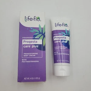 Life Flo Progesta Care Plus Body Cream 4 fl oz - Picture 1 of 10
