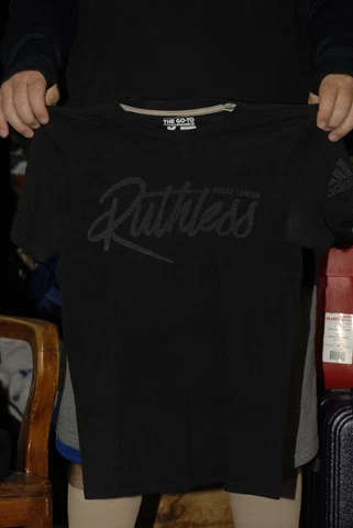 Robbie Lawler T shirt Adidas performance T Small USA MMA fighter Ruthless Cover