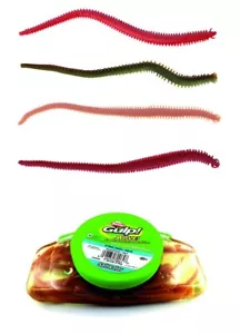 Berkley Gulp! Alive Neir ice, serringe worm in 4 colors, 15 cm, 14 pieces in cup - Picture 1 of 7