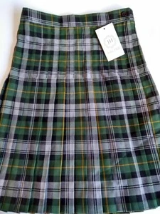 John Hall schoolwear Girls Box Pleat Skirt size L22, W22 - Picture 1 of 9