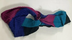 Girls Dream Out Loud Multicolor Knit Winter Scarf NEW! NWT - Picture 1 of 3
