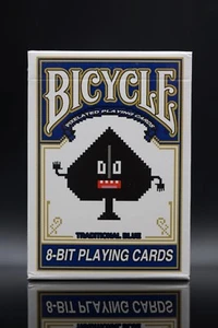 Bicycle 8-Bit Traditional Blue | Spielkarten | Home Run Spiele - Bild 1 von 13