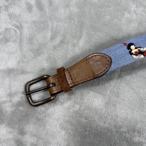 Parlour Needlepoint Gürtel Herren Größe 32 Leder Western Cowboy Pin Up Art - Bild 1 von 16