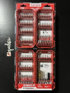 Milwaukee SHOCKWAVE Schlagschrauber-Bit-Set aus legiertem Stahl 120-teilig 48-32-5155 - Bild 1 von 4