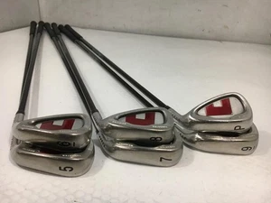 Daiwa ONOFF Red Iron Set 6pcs 5-PW Smooth Kick MP-510I Graphite Flex Regular - Picture 1 of 4