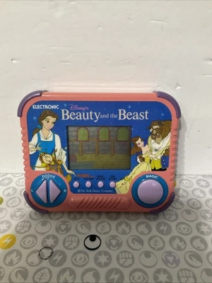 Videojuego portátil Tiger Electronics 1990 de colección Disney La Bella y la Bestia Foto 1 de 4