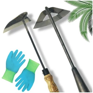 Pack of Gardening Tools Weeding Tool and Garden Hoe Weed Removal Tool with Bl... - Picture 1 of 9