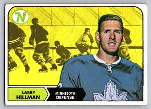 1968-69 Topps #48 Larry Hillman Minnesota North Stars - Imagen 1 de 3