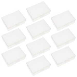  10 Pcs Business Card Container Storage Case Cards Large Capacity Holder - Picture 1 of 12
