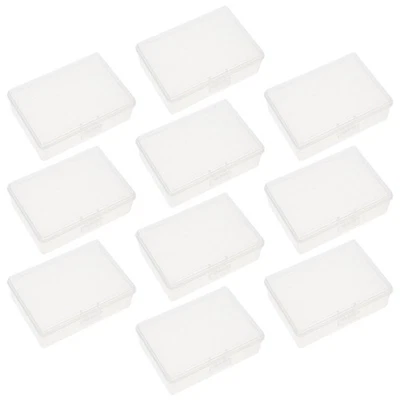  10 Pcs Business Card Container Storage Case Cards Large Capacity Holder - Image 1 of 4