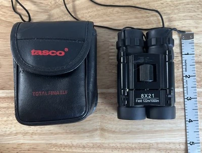 Tasco 8x21 Binoculars With Pouch - Image 1 of 3