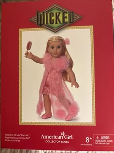 American Girl Wicked Glinda Pijama Bata Conjunto Coleccionista Edición Limitada NUEVO - Imagen 1 de 1