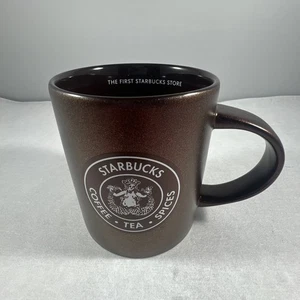 Starbucks First Store Pike Place Seattle exklusiver Kaffeebecher braun 12 oz - Bild 1 von 8