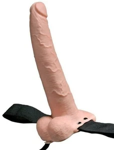 MAXI Vibrator Wearable Dildo Vibrating Phallus Realistic Penis Vaginal Anal - Picture 1 of 5