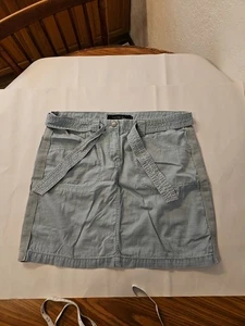 Calvin Klein Jeans Baumwollrock mit Taschen - grün - Größe 14 - Bild 1 von 9