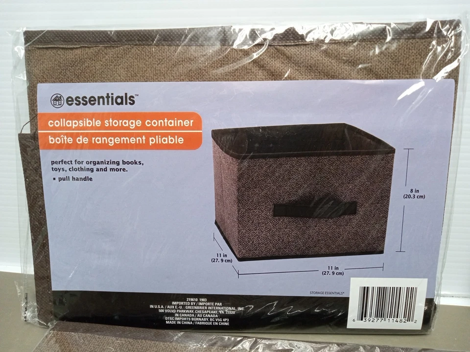 Set Of 2 Essential Collapsible Storage Containers - Image 1 of 2