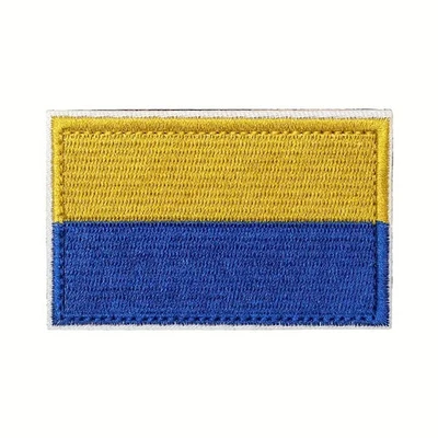 Ukraine Flag Hook & Loop Sew On Patch - Image 1 of 3