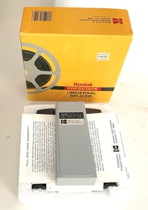 KODAK PRESSTAPE Universal Splicer 8mm SUPER 8 & 16mm NEW in Original Box NOS VTG - Picture 1 of 17