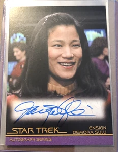 2008 The Star Trek Movies In Motion Jacqueline Kim as D Sulu A72 autograph card - Picture 1 of 2