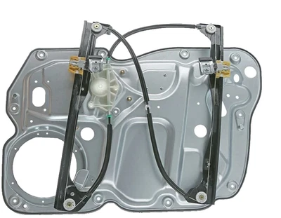 VW Touran 1T1 1T2 1T3 2003–2015 Front Left Passenger Window Regulator With Panel - Image 1 of 4
