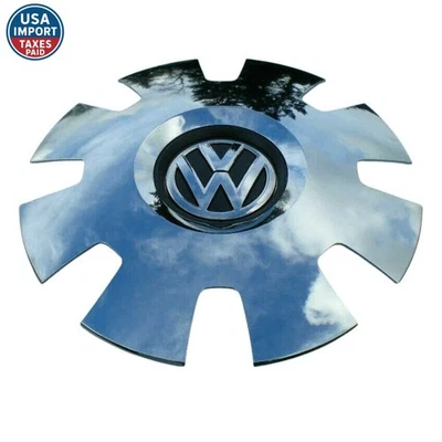 VW Beetle 2012-2017 Wheel Center Hub Cover Chrome Black Genuine 5C0601149CQZQ - Image 1 of 4