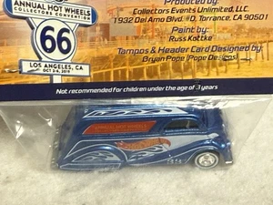 2019 Hot Wheels Annual Collectors Convention  Deco Delivery  Blue  B4 - Picture 1 of 3