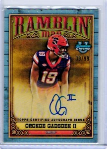 2023 Bowman U Chrome Ramblin' Man Auto /99 Oronde Gadsden II #RMA-OG Auto - Picture 1 of 2