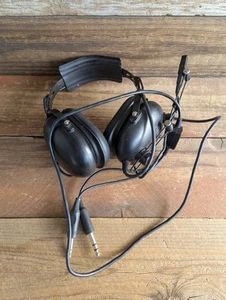 Flightcom Classic 4DX Aviation Headset Complete Mic Cords And Pads - Picture 1 of 4