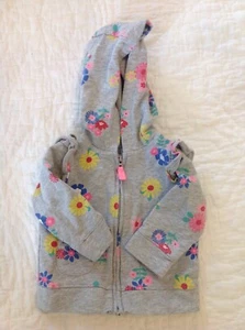 Carters Girls 6 Month Hoodie. - Picture 1 of 6