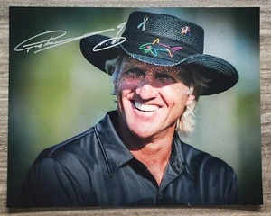 Greg Norman Signed 11x14 Photo The Shark PGA Masters Augusta Golf LEGEND RAD - Picture 1 of 1