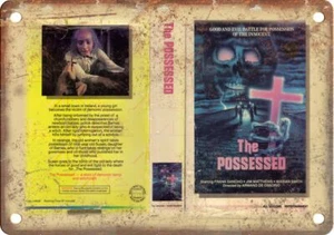The Possessed Vintage VHS Cover Art 12" x 9" Reproduction Metal Sign V93 - Picture 1 of 1