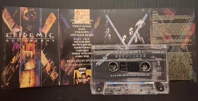 Epidemic ‎– Decameron 1992 MC Cassette - Image 1 of 2