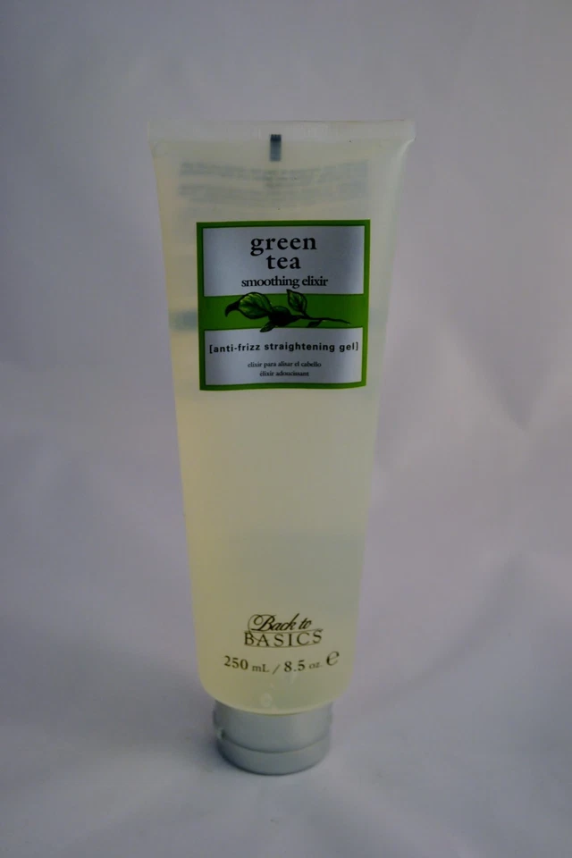 Gel alisador anti-frizz elixir suavizante de té verde Back To Basics 8,5 OZ Foto 1 de 3