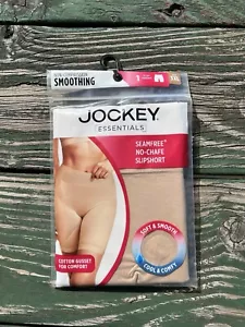 JOCKEY Essentials Women’s 3XL Slip-Short Smoothing Seamfree No-Chafe • Light - Picture 1 of 6