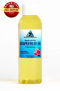 GRAPEFRUIT SEED OIL ORGANIC COLD PRESSED by H&B Oils Center PREMIUM PURE 2 OZ - Picture 1 of 12