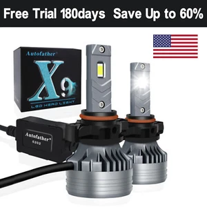 5202 LED Headlight Bulbs 6500K Super Bright LED Plug and Play,IP68 Waterproof - Picture 1 of 9