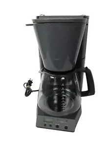 Braun KF-180 Type 3115 12-Cup Coffee Maker Black 1200W w/Carafe Tested Working - Picture 1 of 16