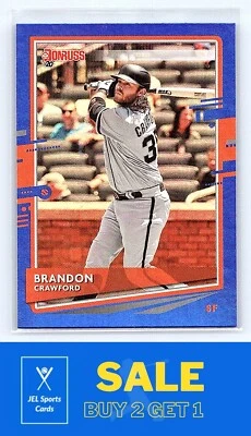 2020 Donruss #189 Brandon Crawford - Image 1 of 2