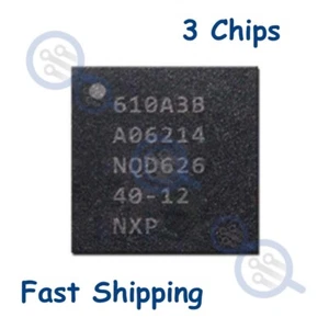 610A3B iPhone/iPad Charging Chip (Tristar, U2 IC) 1610A3/1610A2/1610A1 (3-pack) - Picture 1 of 4