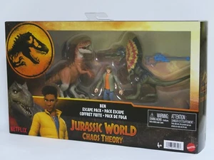 Mattel Jurassic World Chaos Theory Ben Escape Pack Dinosaur Action Figure - Picture 1 of 12