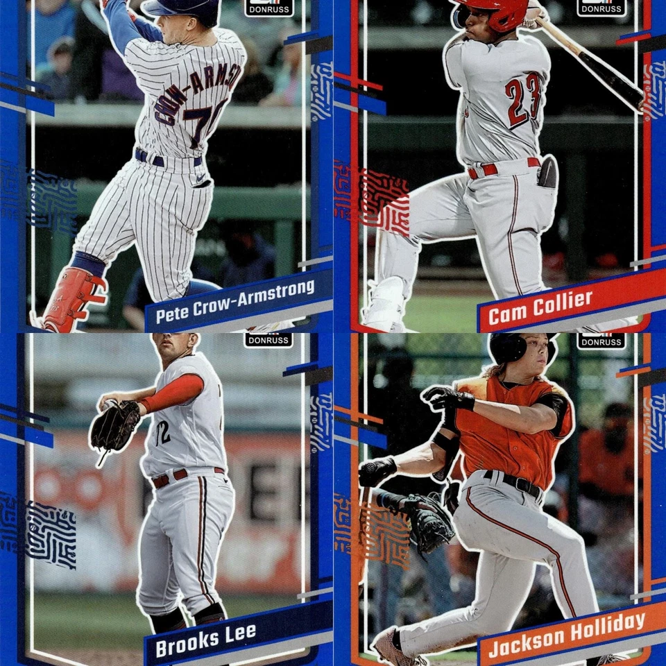 2023 Donruss Baseball BLUE FOIL Base 91-240 You Pick Complete Yor Set  - Image 1 of 1